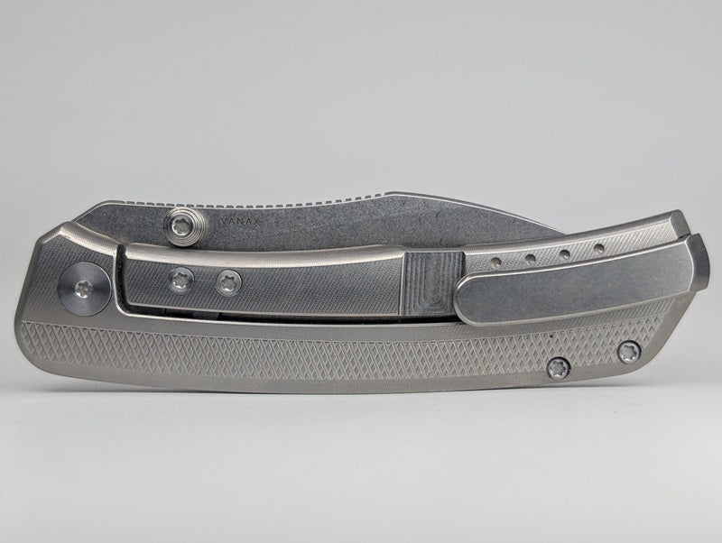 *Consignment* Quiet Carry "The Catch" Titanium Frame Lock Folding Knife