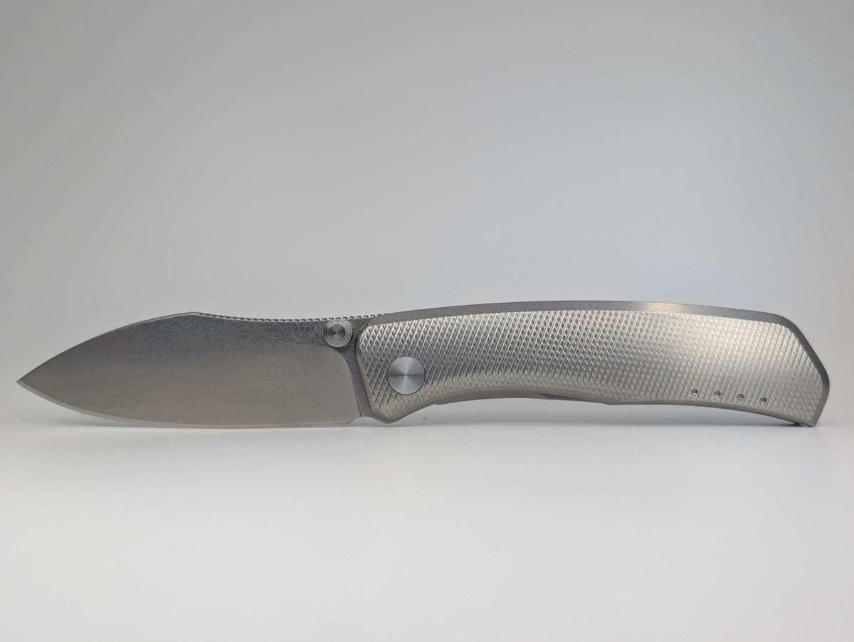 *Consignment* Quiet Carry "The Catch" Titanium Frame Lock Folding Knife