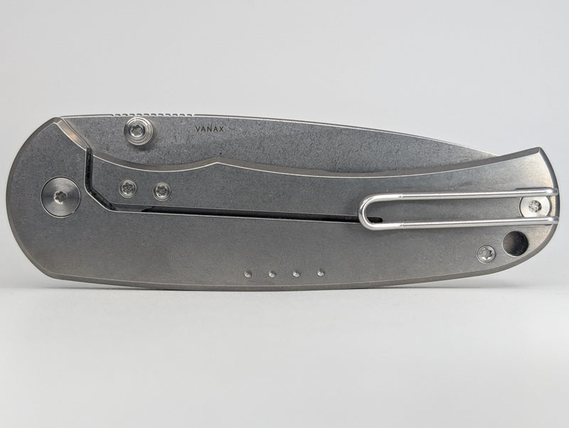 *Consignment* Quiet Carry "The Drift" Contoured Titanium Frame Lock Folding Knife