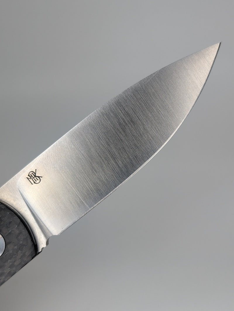 *Consignment* R. Laconico EWC Front Flipper Carbon Fiber Slip Joint Folding Knife