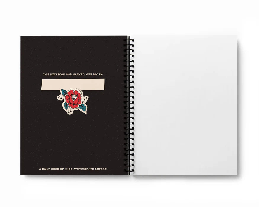 Retro 51 Ink-Love-Repeat Medium Spiral Sketchbook