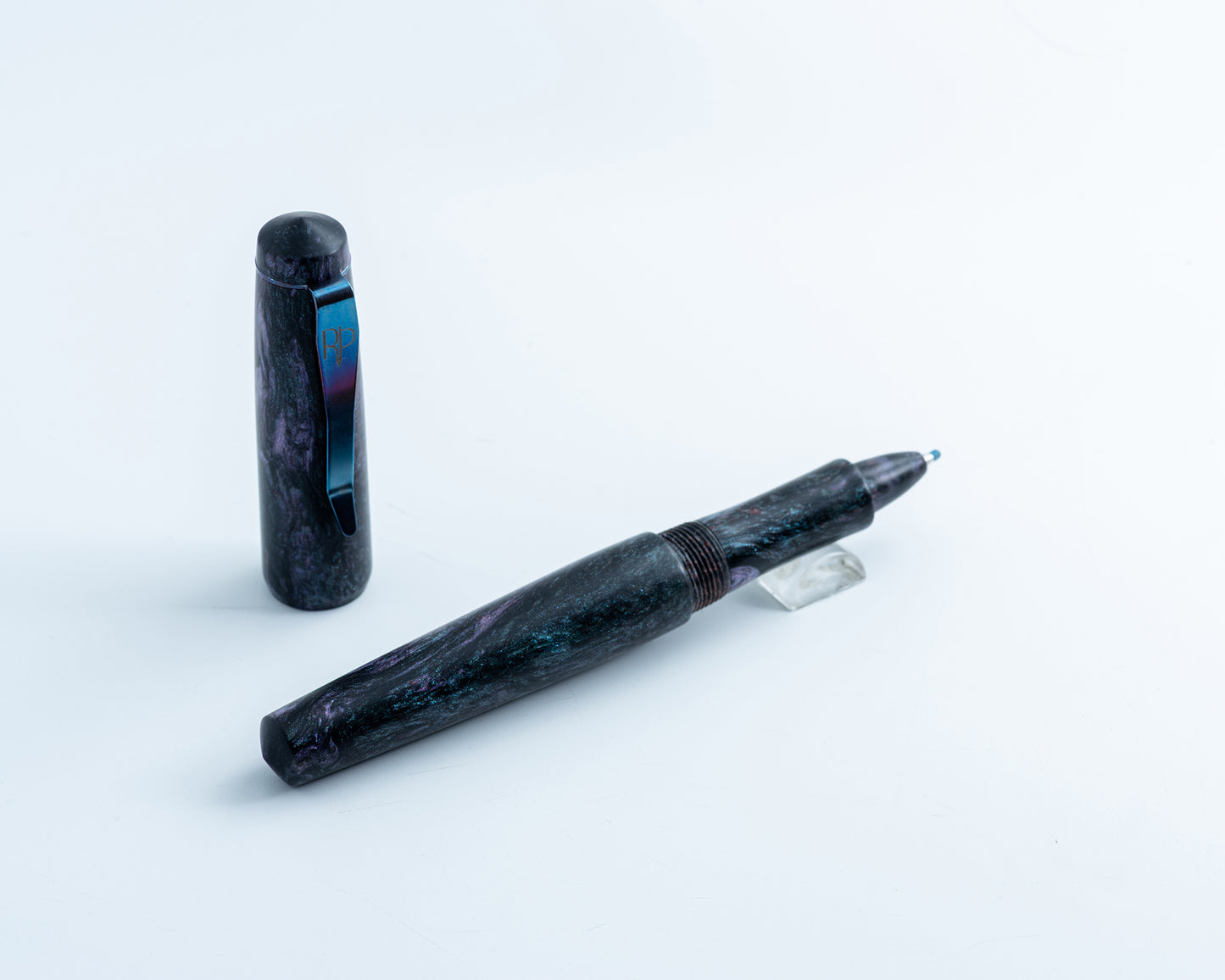 Rhys' Pieces Custom Rollerball Pen - "Crab Nebula"