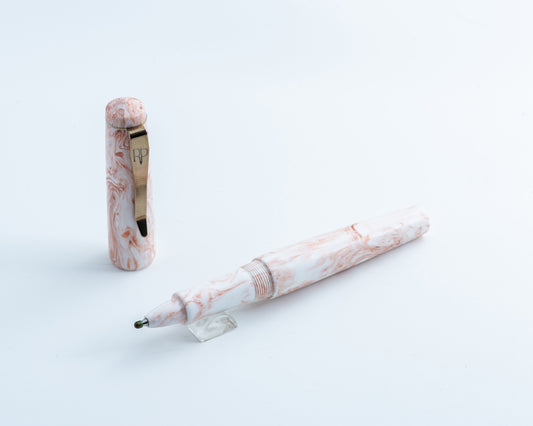 Rhys' Pieces Custom Rollerball Pen - "Cream Orangesicle"