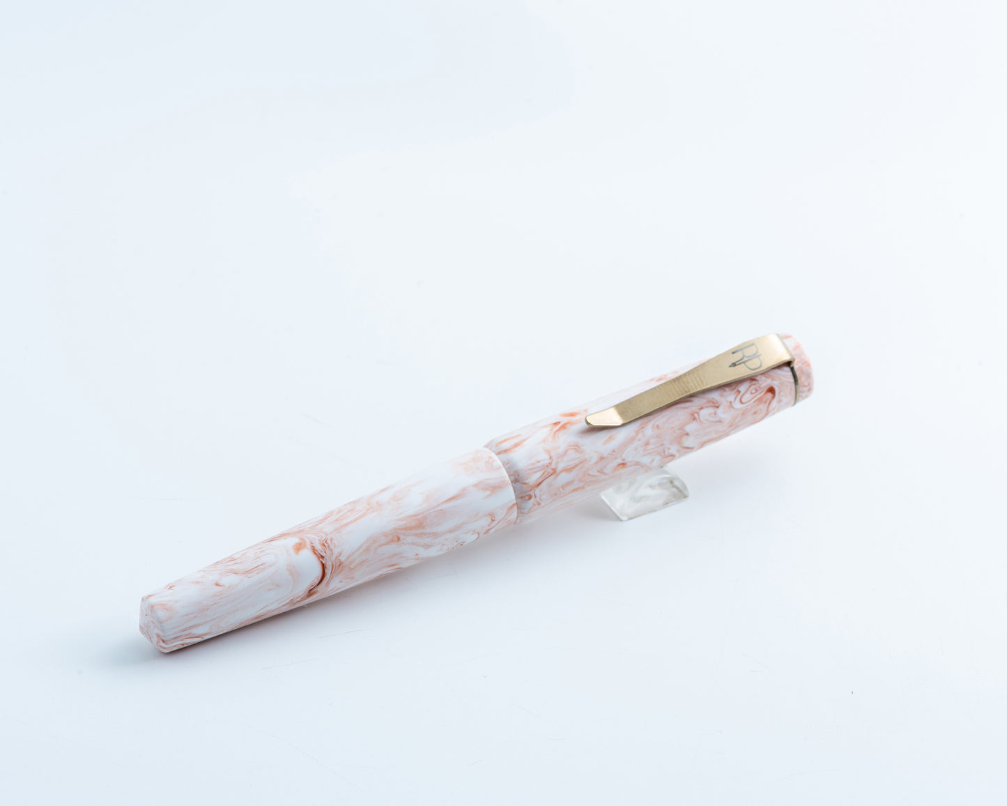 Rhys' Pieces Custom Rollerball Pen - "Cream Orangesicle"
