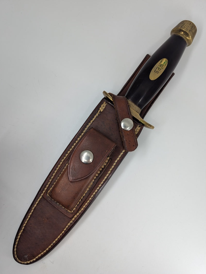 *Consignment* Vintage Randall Pilot's Fixed Blade Knife Engraved R.E.S