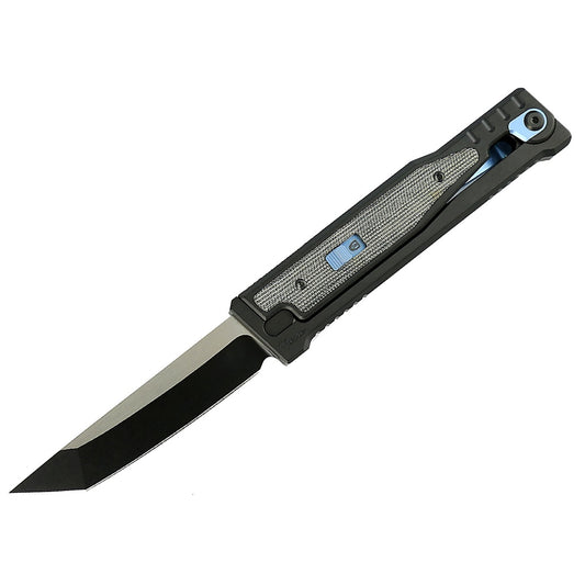 Reate EXO Black Micarta Titanium Elmax Gravity Knife