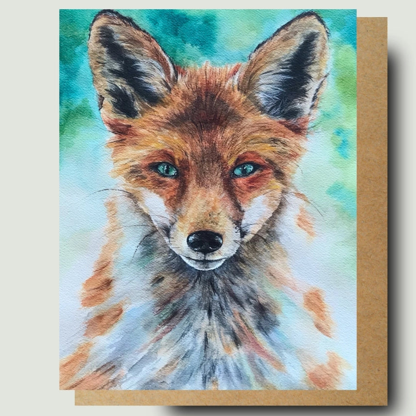 Red Fox Greeting Card