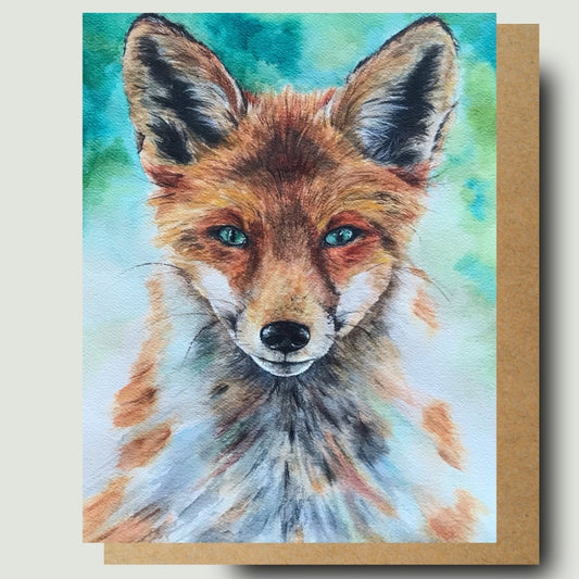 Red Fox Greeting Card