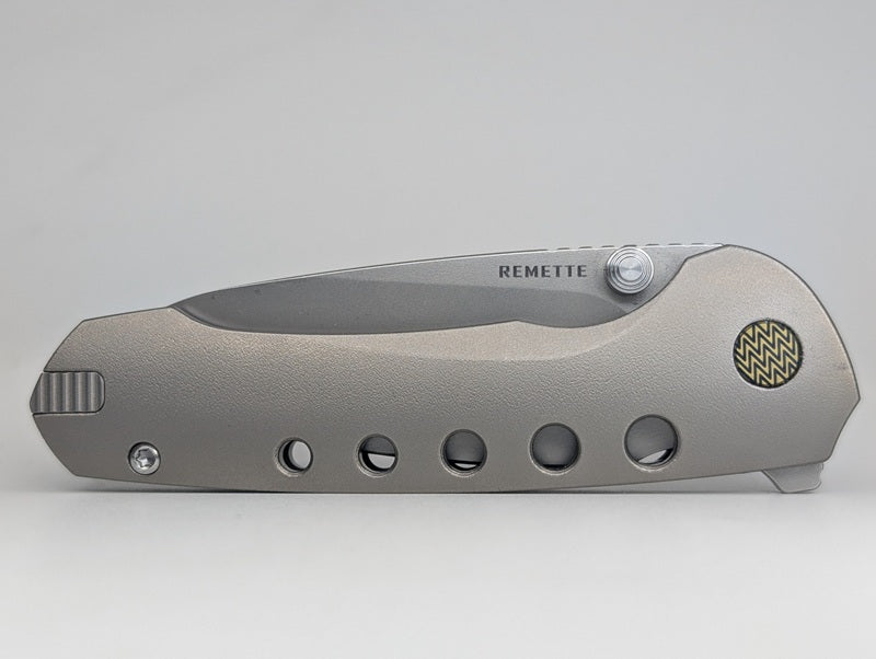 *Consignment* Remette "Bee" Titanium Frame Lock Flipper Knife