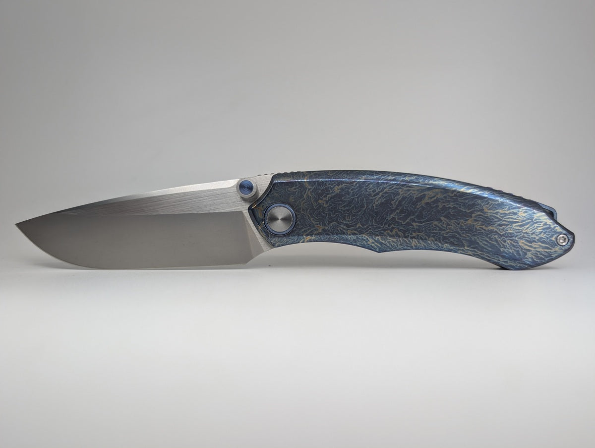 *Consignment* Remette Wild Species Titanium Frame Lock Folding Knife