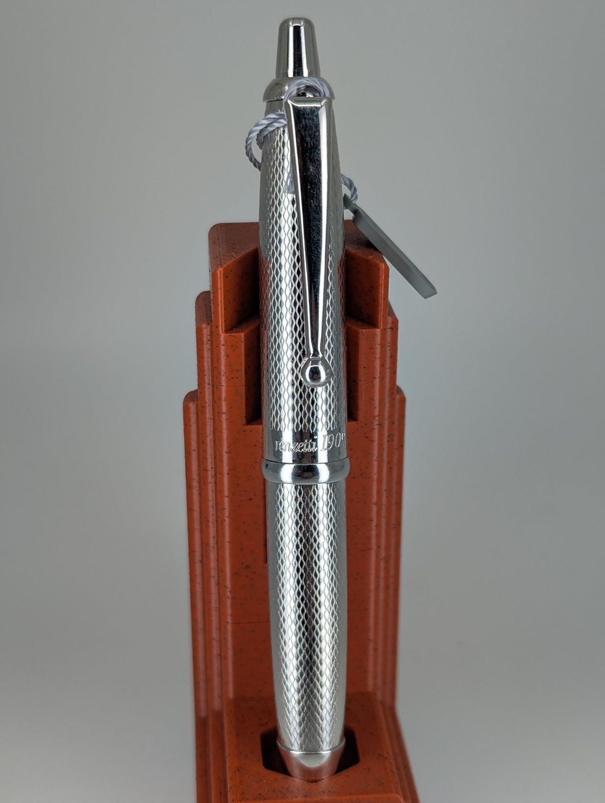 Renzetti 1909 Chrome Guilloche Ballpoint Pen
