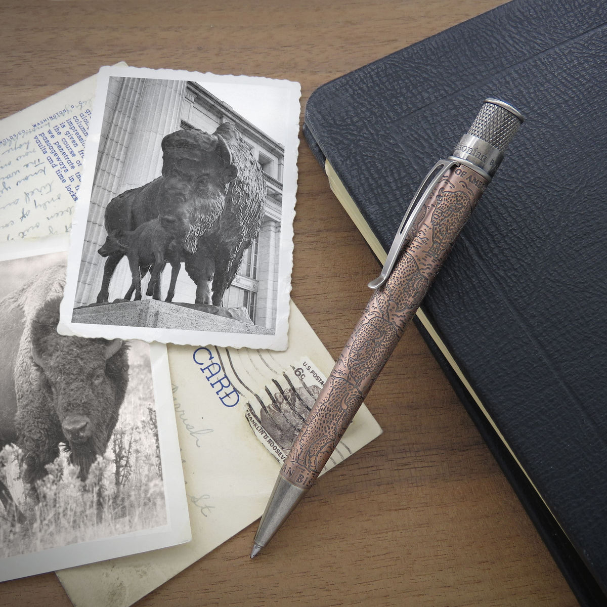 Retro 51 Smithsonian Bison: Standing Strong Tornado Rollerball