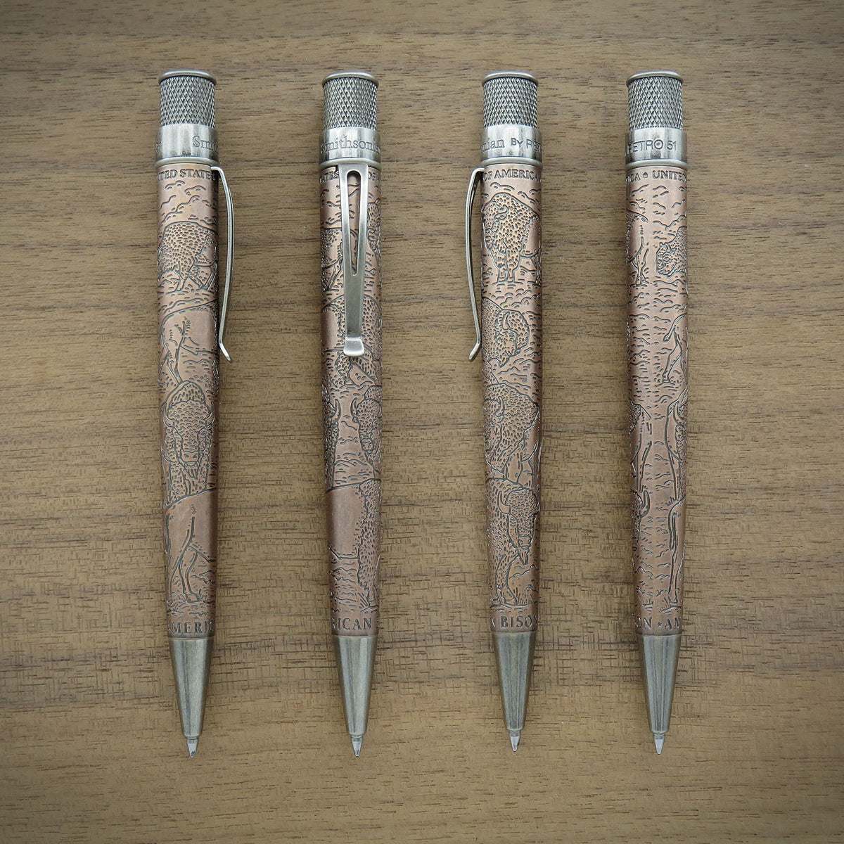 Retro 51 Smithsonian Bison: Standing Strong Tornado Rollerball