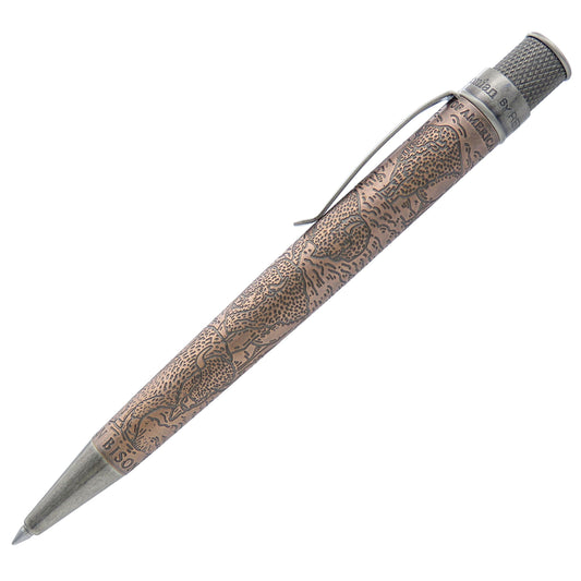 Retro 51 Smithsonian Bison: Standing Strong Tornado Rollerball