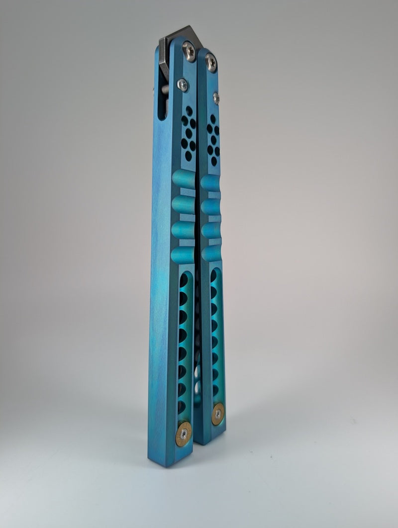 *Consignment* Revenge of the Blades Arsenal Teal Live Blade Balisong