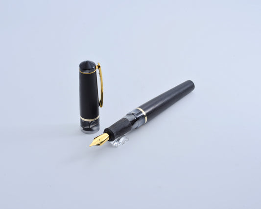 Rhys' Pieces Custom Fountain Pen - "Daily Carry" Micarta, Acrylic & Brass