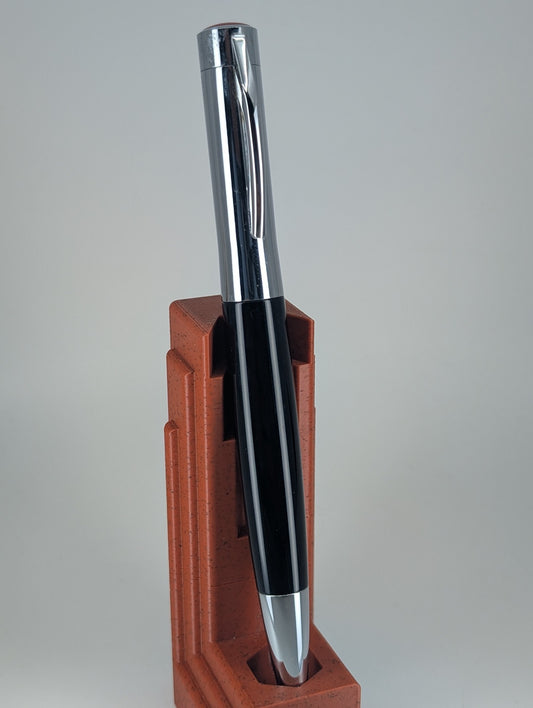 *Consignment* rOtring Initial Black / Chrome Rollerball Pen