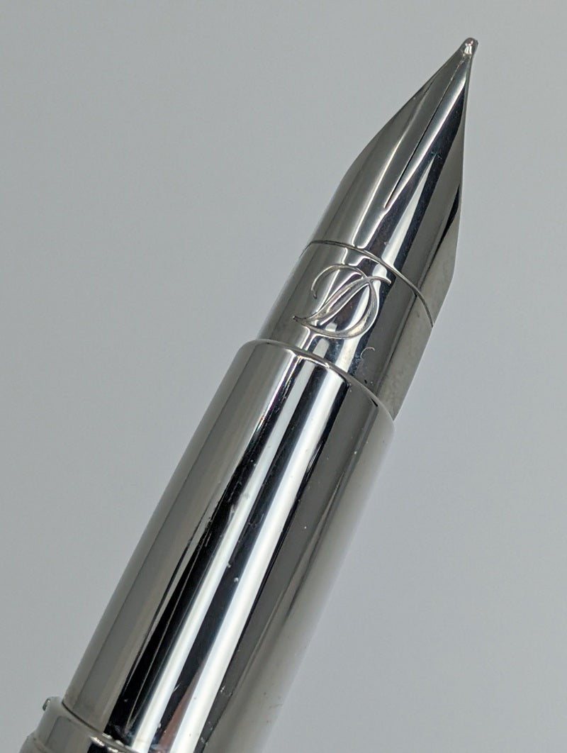 S.T. Dupont Defi Gunmetal Fountain Pen Medium Nib