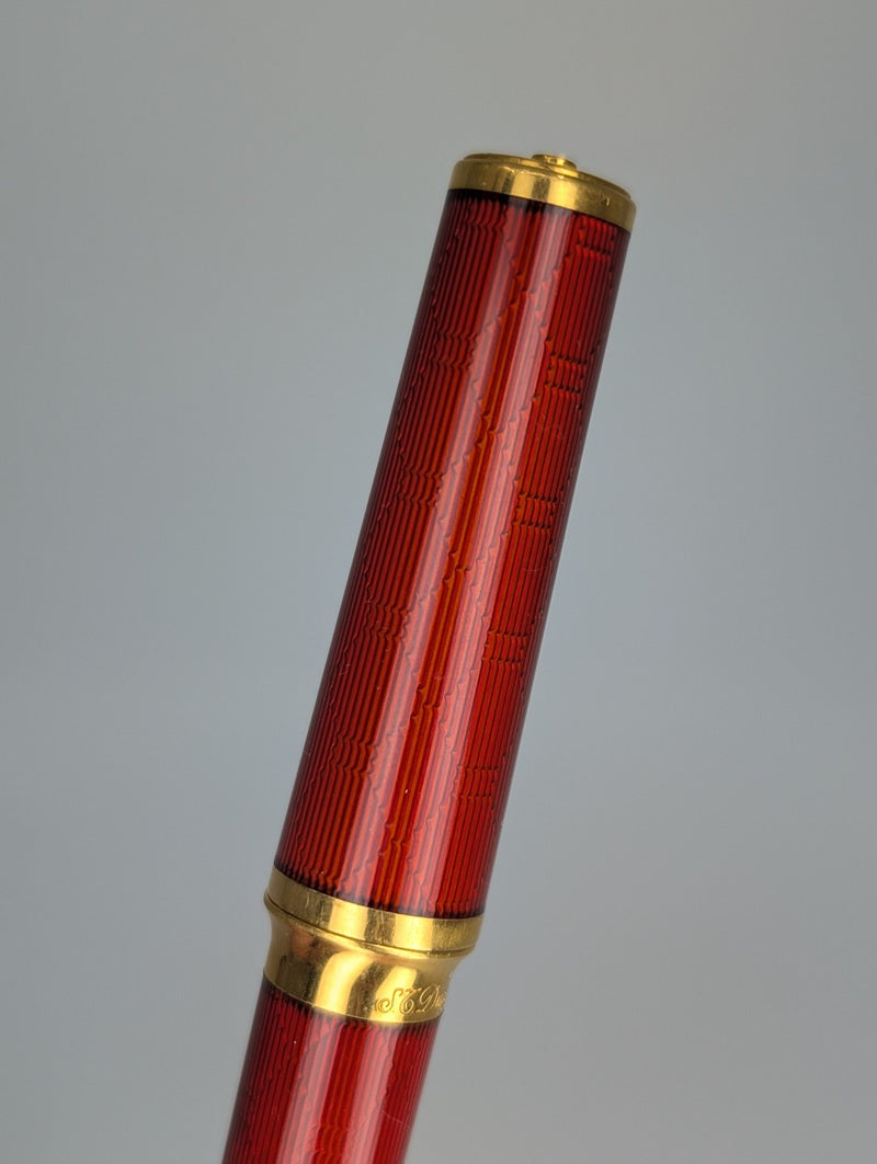 *Consignment* S.T. Dupont Montparnasse Chairman Grenat Rollerball Pen