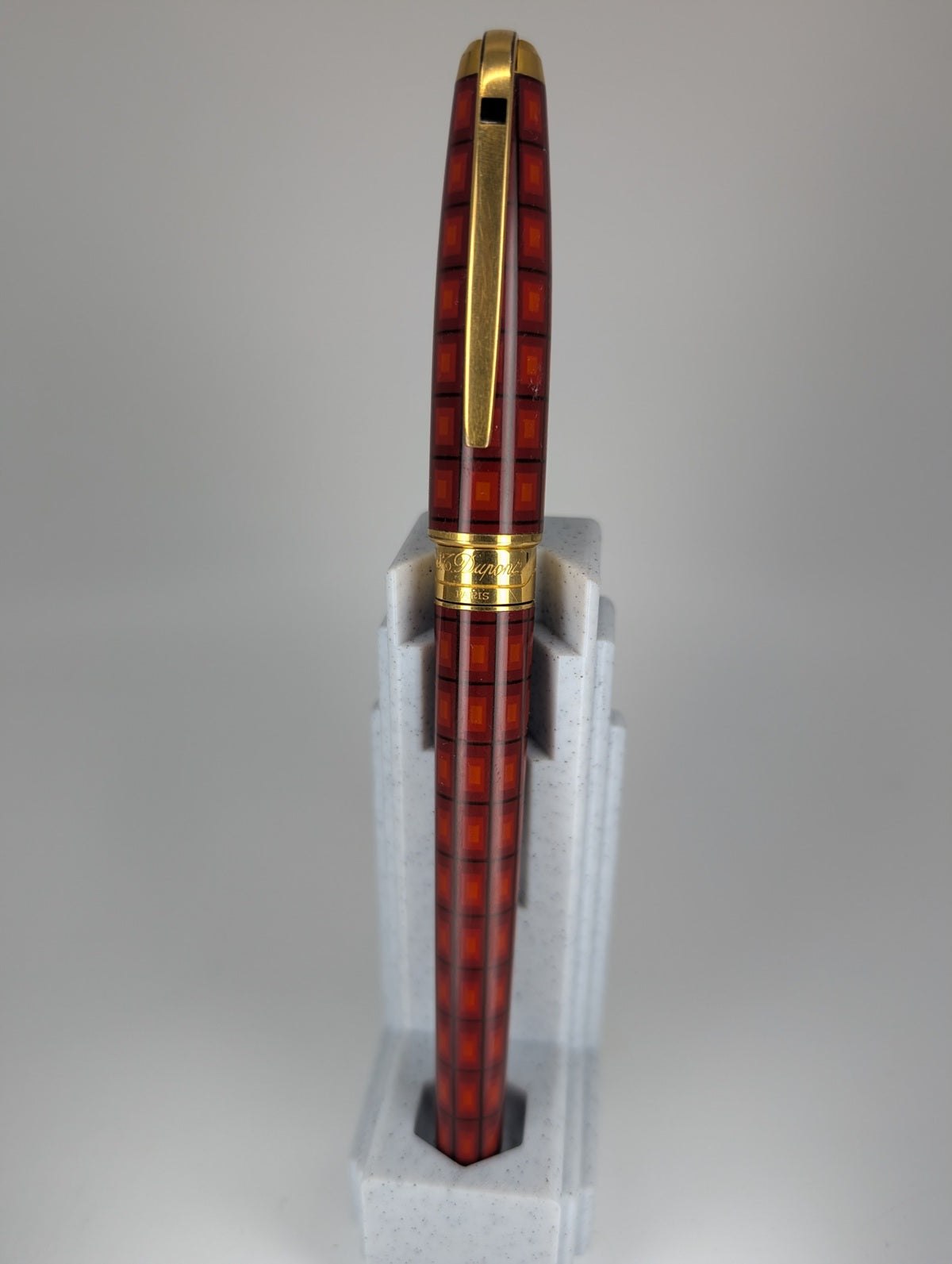 *Consignment* S.T. Dupont Vertigo Olympio Chinese Lacquer Rollerball Pen