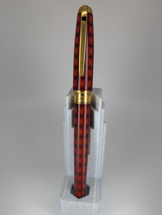 *Consignment* S.T. Dupont Vertigo Olympio Chinese Lacquer Rollerball Pen
