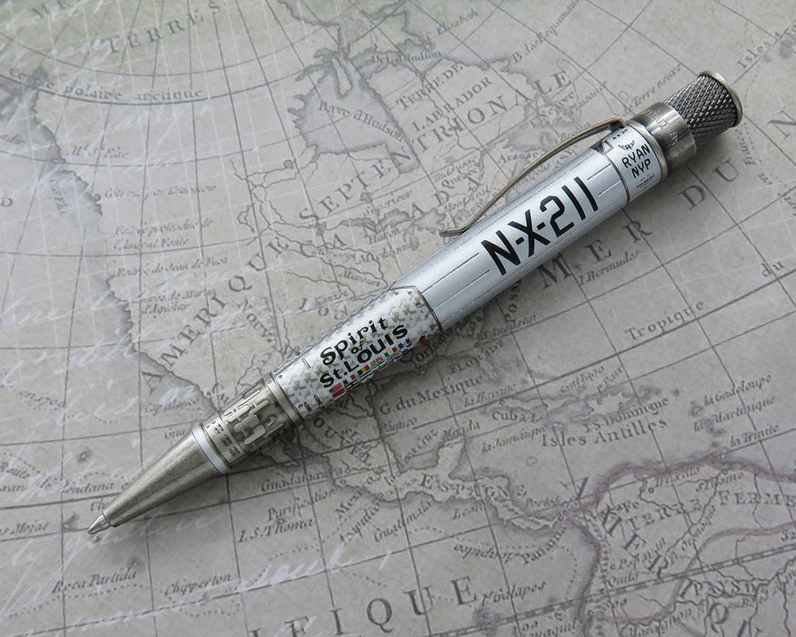 Retro 51 Tornado Smithsonian National Air and Space Museum Spirit of St. Louis Rollerball Pen
