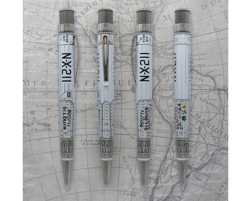Retro 51 Tornado Smithsonian National Air and Space Museum Spirit of St. Louis Rollerball Pen