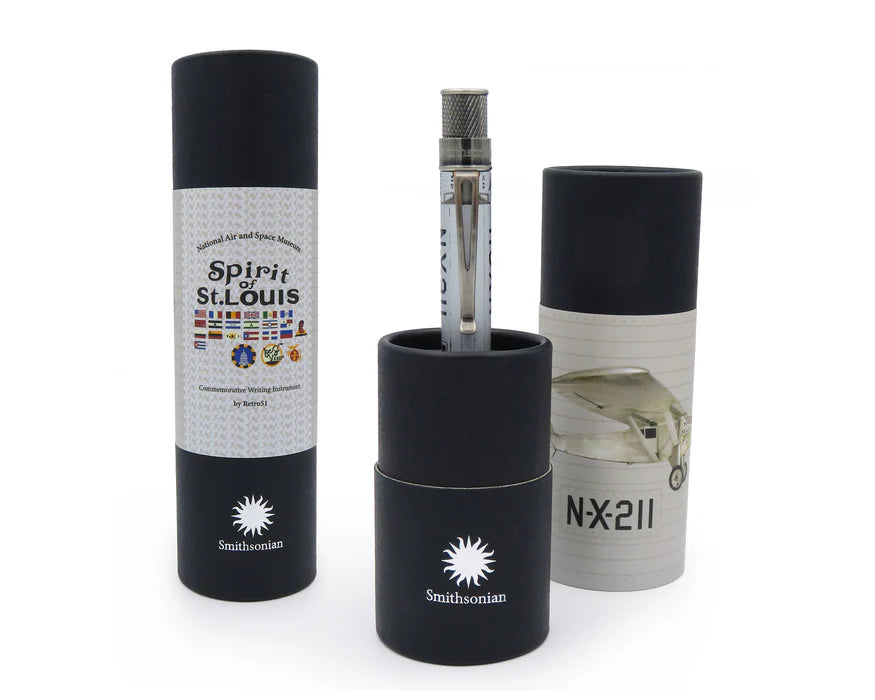 Retro 51 Tornado Smithsonian National Air and Space Museum Spirit of St. Louis Rollerball Pen