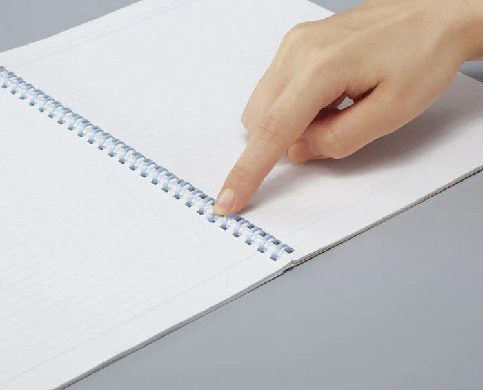 Kokuyo Biz B5 Soft Ring Notebook Blue