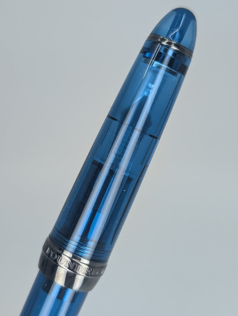 Sailor 1911S 4 A.M. With Ruthenium Trim Fountain Pen 14k Gold Nib