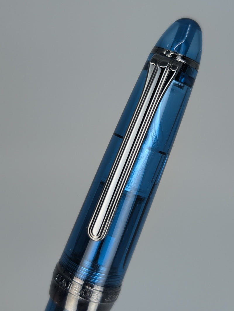 Sailor 1911S 4 A.M. With Ruthenium Trim Fountain Pen 14k Gold Nib