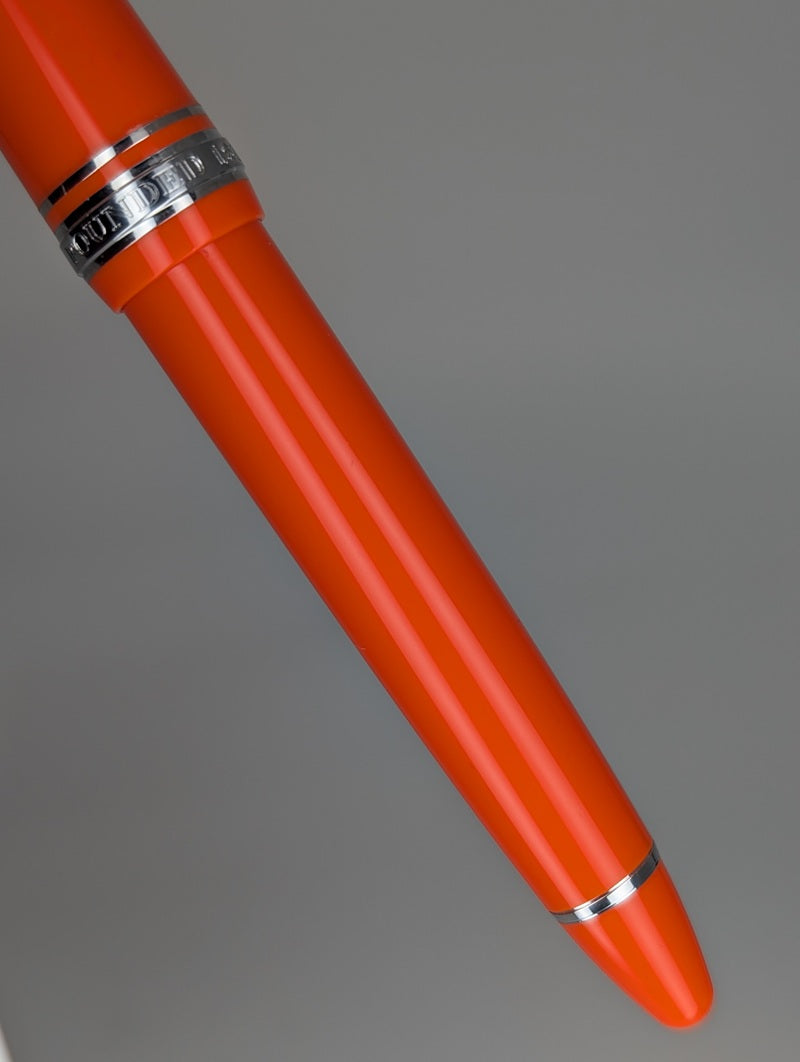 Sailor 1911S Royal Tangerine Fountain Pen 14k Gold Nib