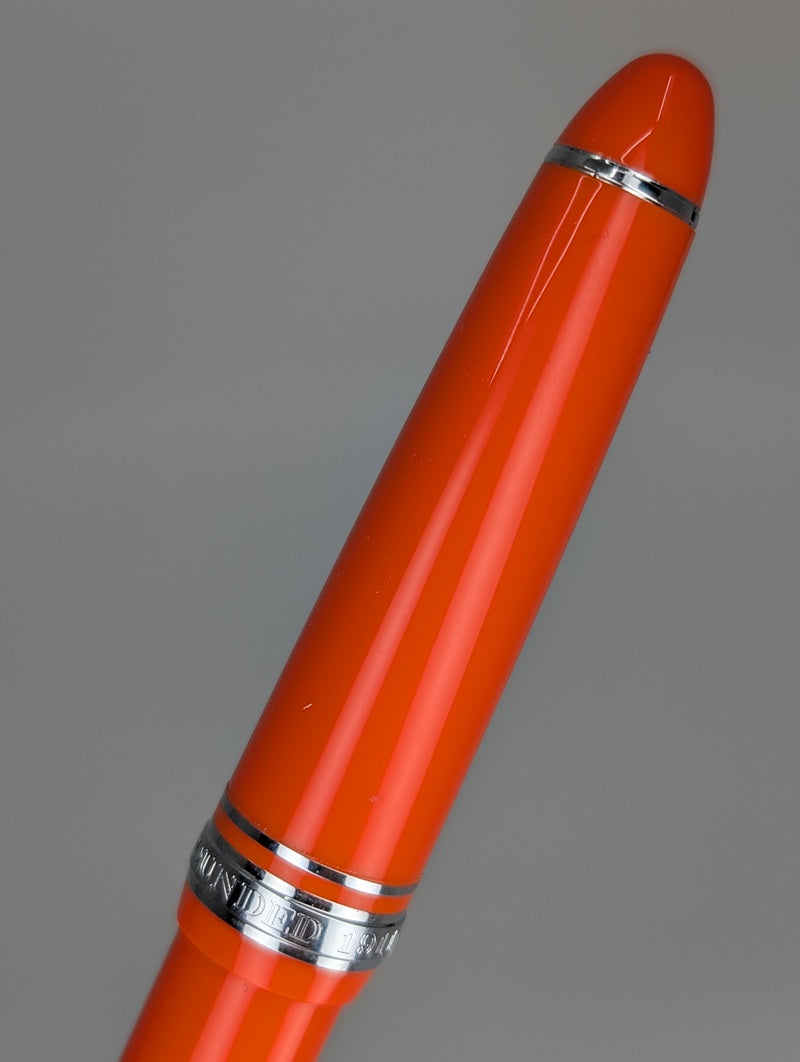 Sailor 1911S Royal Tangerine Fountain Pen 14k Gold Nib