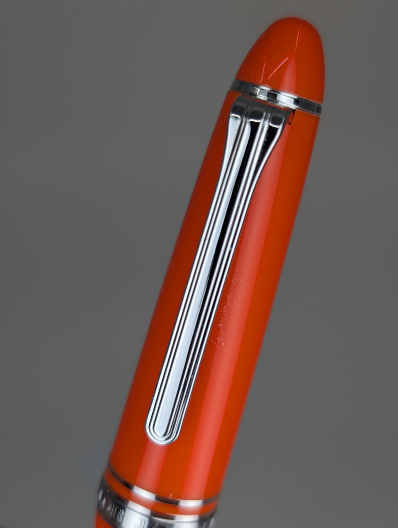 Sailor 1911S Royal Tangerine Fountain Pen 14k Gold Nib