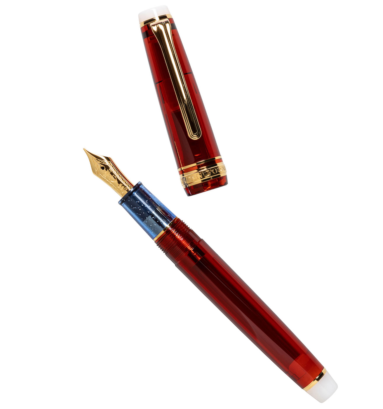 Sailor ProGear Slim Limited Edition "Go USA" Fountain Pen 14k Gold Nib
