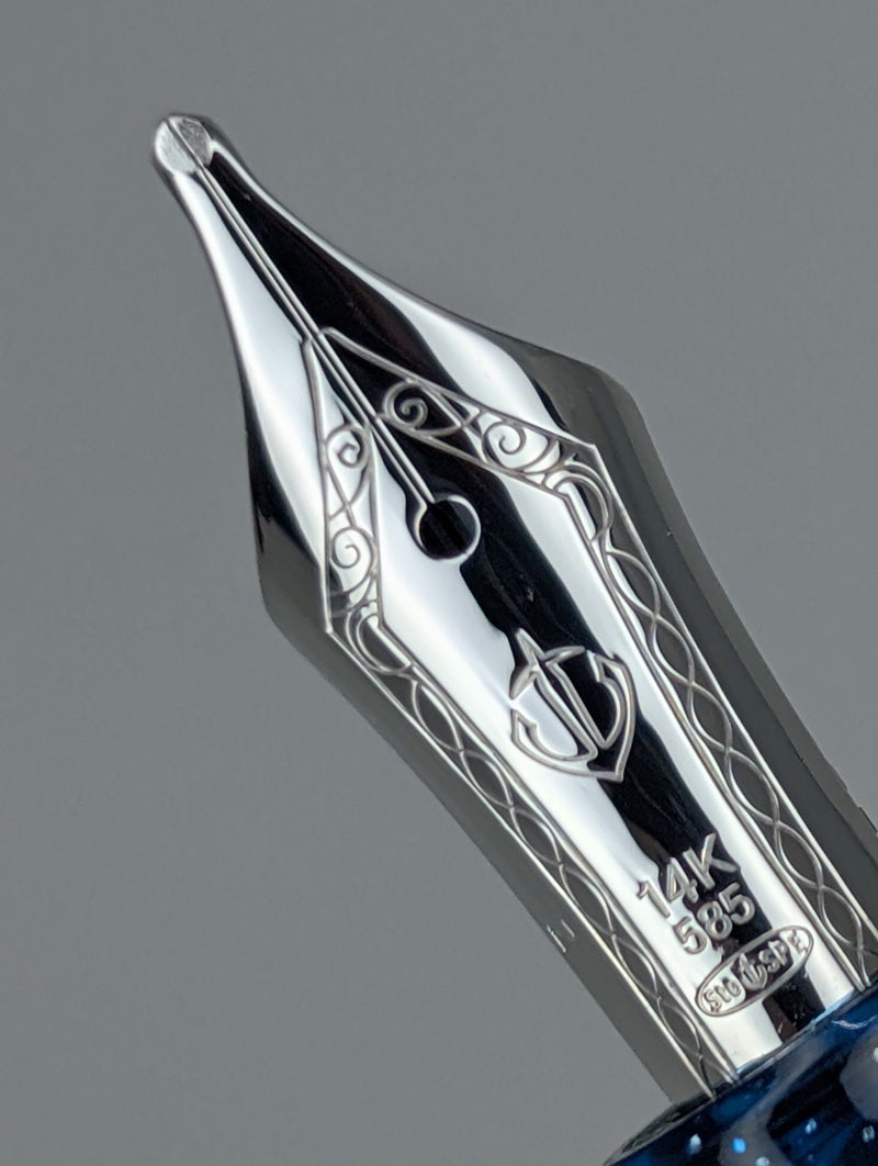 Sailor Pro Gear Slim Sunlight from the Ocean Floor Fountain Pen 14k Gold Nib