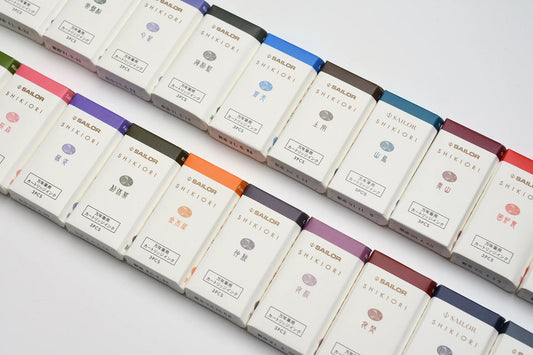 Sailor Shikiori Sansui Collection Ink Cartridge 3pk
