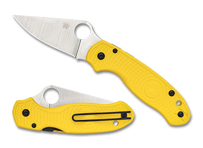 Spyderco Para 3 Salt Yellow Magnacut Folding Knife