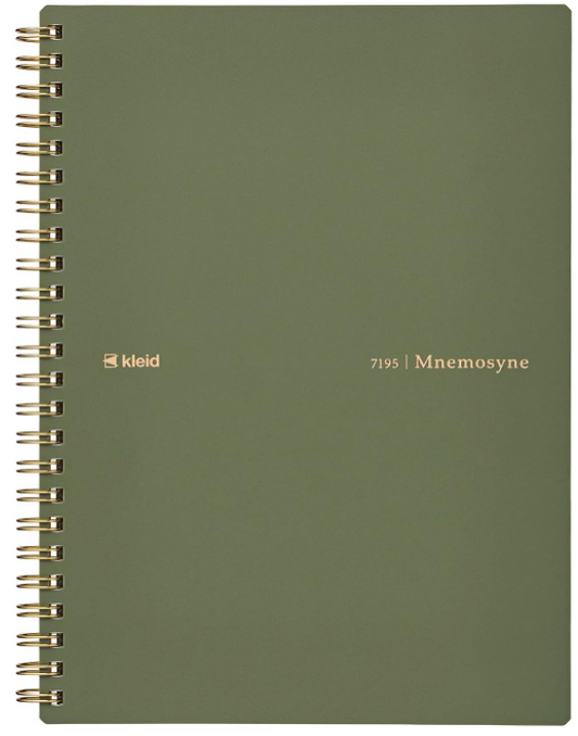 Mnemosyne Kleid A5 2mm Grid Notebook