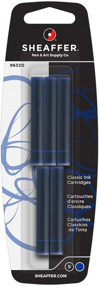 Sheaffer Classic Ink Cartridge 5 Pack