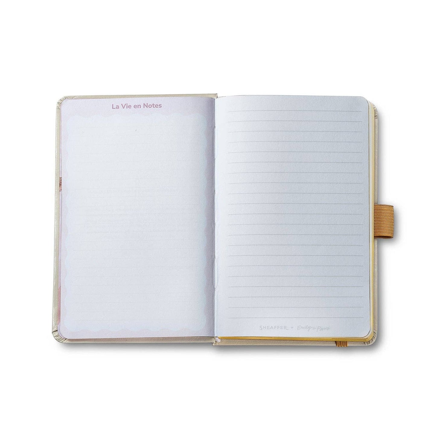 Sheaffer Gift Set ft. 100 Emily in Paris 9377 Champagne Gold Ballpoint Pen with Champagne Gold Trims and Hardbound Small Notebook