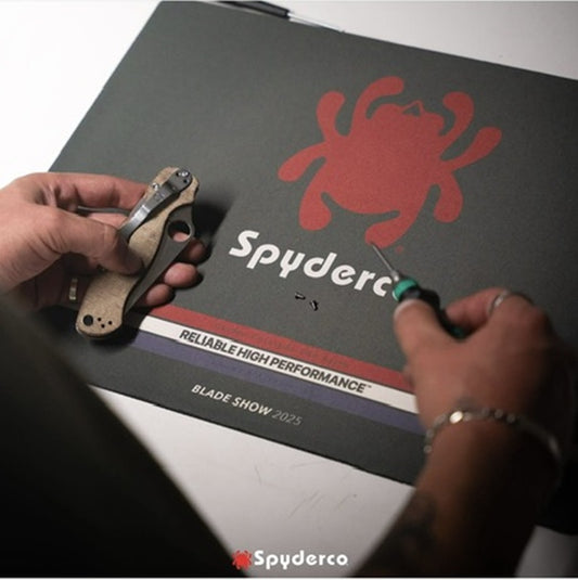 Spyderco Atlanta Blade Show 2025 Limited Edition Show-Exclusive Mat