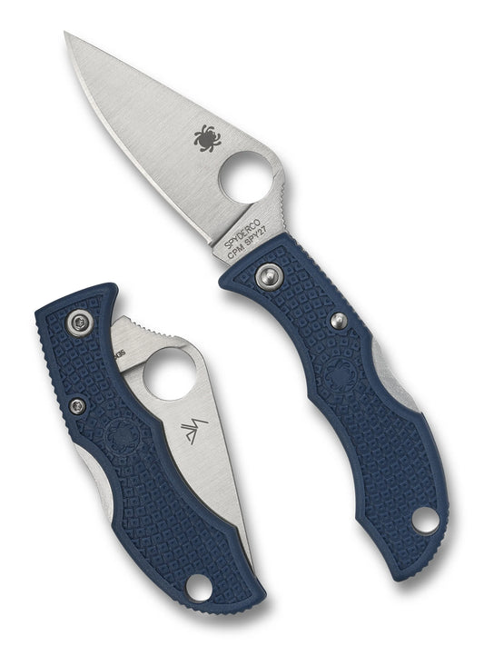Spyderco Ladybug 3 Cobalt Spy27 Backlock Folding Knife