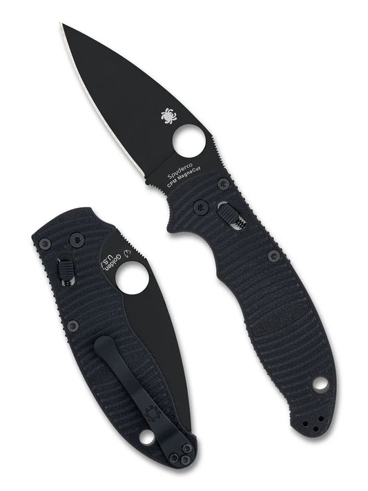 Spyderco Manix 2 Salt Black G10 Magnacut Folding Knife