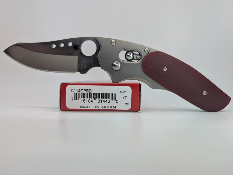*Consignment* Spyderco x Howard Viele "Phoenix" Ball Bearing Lock Folding Knife