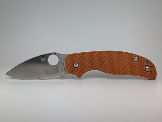 *Consignment* Spyderco Sage 5 Lightweight CPM-REX121 Compression Lock Folding Knife