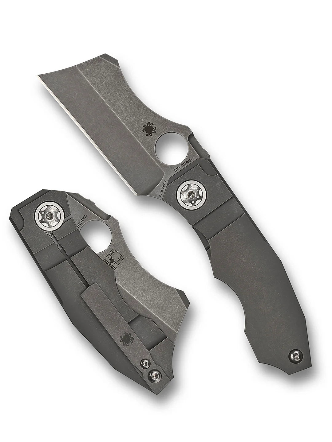 Spyderco Stovepipe Titanium 20CV Frame Lock Folding Knife
