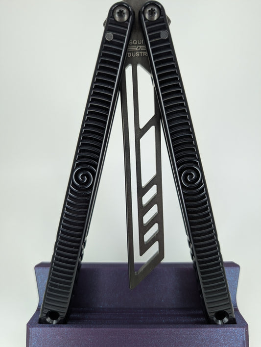 *Consignment* Squid Industries Krake Raken Trainer Inked Black Blade Show 2023 #12 of 25