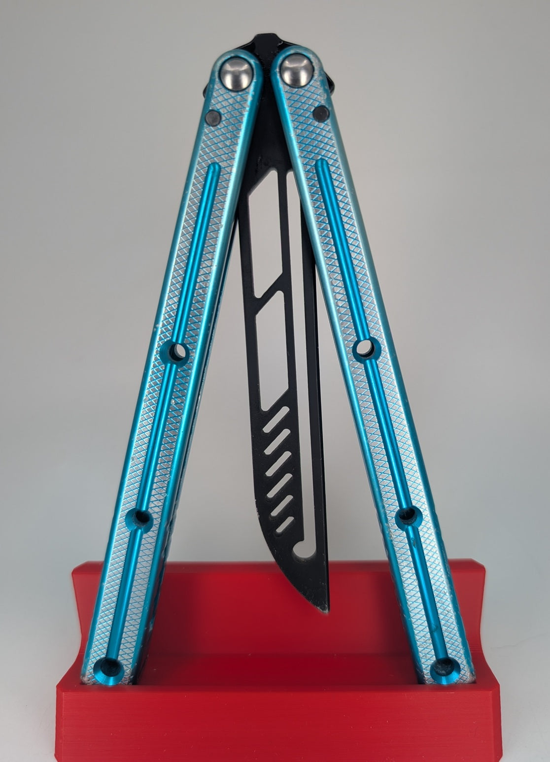 *Consignment* Squid Industries Krake Raken V2 Aluminum Balisong Trainer