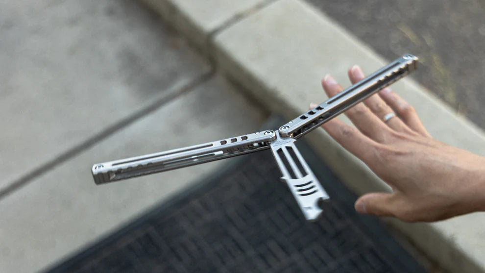 Squid Industries Madko Stonewashed Balisong Trainer